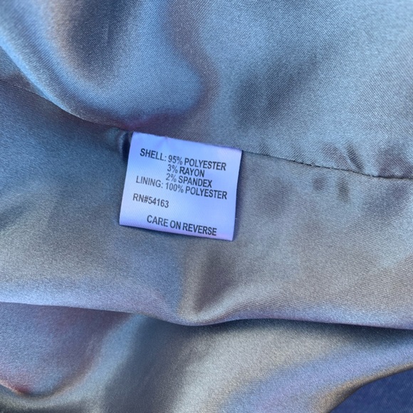 Calvin Klein 3 button coat light grey single breasted large 14 - Picture 2 of 16